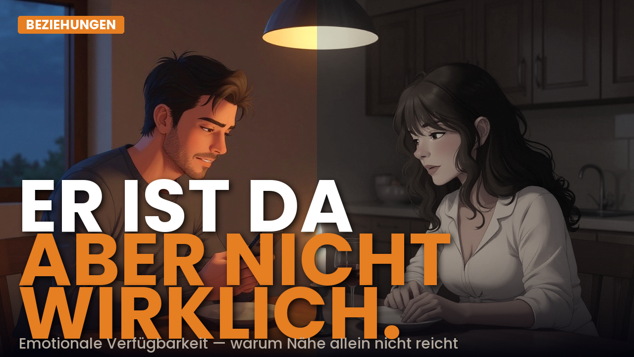 Video: Er ist da, aber nicht wirklich — Emotionale Verfügbarkeit erklärt